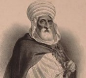 Portrait du général Ben Ismaïl par Benjamin Roubaud, dans l'album Souvenirs d'Afrique