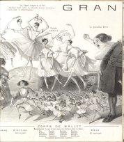 Grand chemin de la postérité - art lyrique (détail, le Corps de Ballet) - Benjamin Roubaud