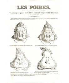 Les poires de Charles Philipon caricaturant Louis-Philippe