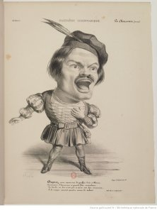 Gilbert Duprez par Benjamin Roubaud - Panthéon charivarique