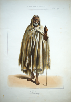 Bédouin (1845) - Galerie royale de costumes par Benjamin Roubaud