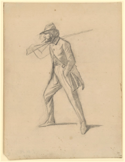 Autoportrait au fusil de Benjamin Roubaud