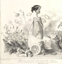 Grand chemin de la postérité - théâtre (détail, Rachel Félix) - Benjamin Roubaud