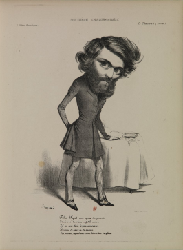 Félix Pyat par Benjamin Roubaud - Panthéon charivarique