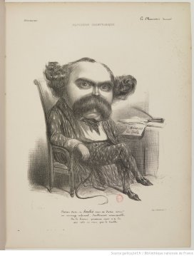 Frédéric Soulié par Benjamin Roubaud - Panthéon charivarique