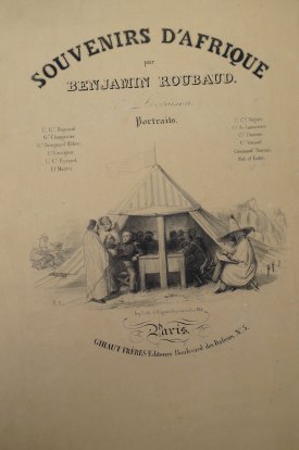Couverture de l'album Souvenirs d'Afrique - Benjamin Roubaud