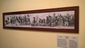 Photo de l'exposition "Hugo à la Une" à la maison Victor Hugo de Paris - 2018/2019 - Le grand chemin de la postérité de Benjamin Roubaud