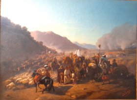 Prise de la Smalah - Tableaux de Benjamin Roubaud