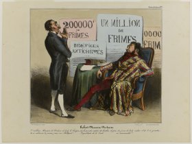 Daumier - Robert Macaire notaire