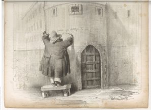 "La porte de l'Enfer" par Benjamin Roubaud pour le Charivari