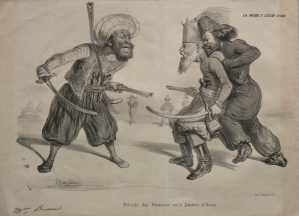 "Attitude des puissances sur la Question d'Orient" par Benjamin Roubaud dans La Mode