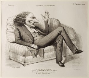Charles Philipon par Benjamin Roubaud - Panthéon charivarique