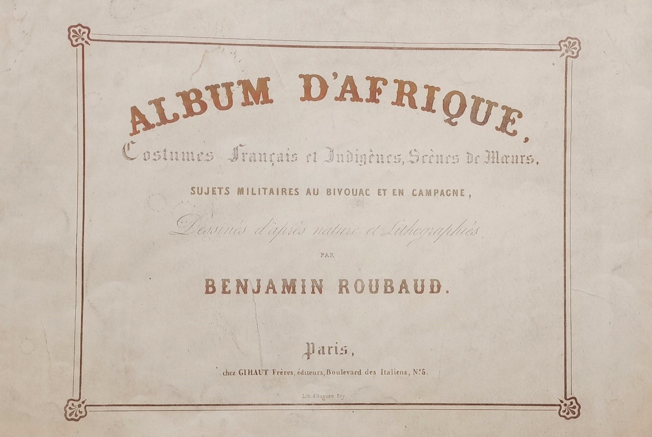 Couverture de l'Album d'Afrique de Benjamin Roubaud
