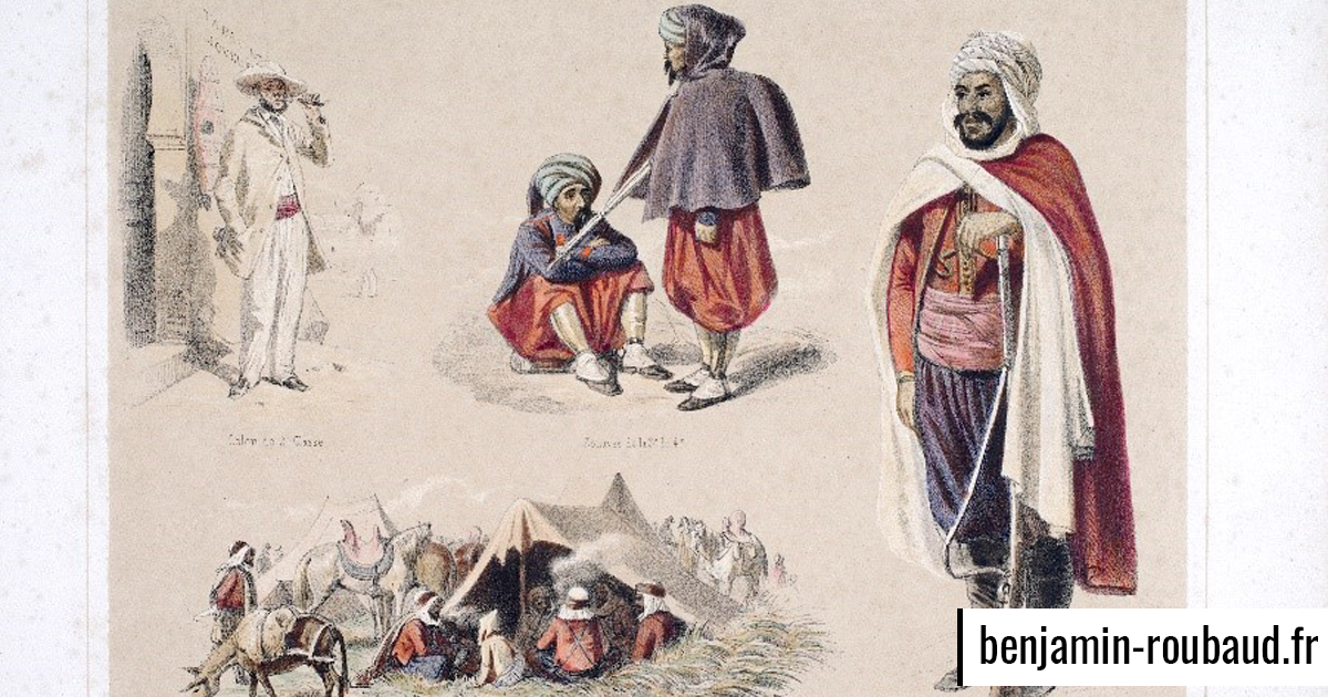 B Roubaud Benjamin Roubaud - Album d'Afrique : Scènes de mœurs