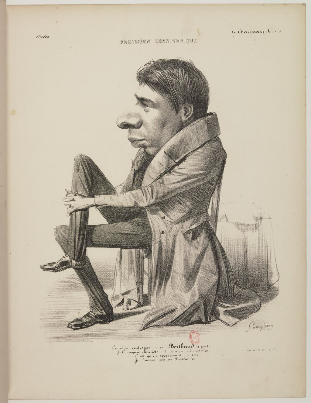 Berthaud par Benjamin Roubaud - Panthéon charivarique