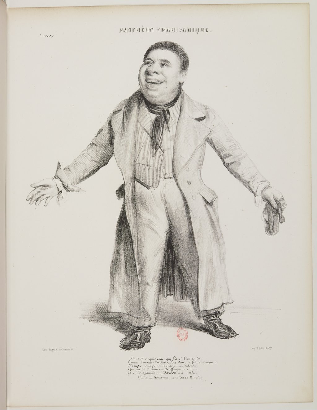 Noël Edouard Bardou par Benjamin Roubaud - Panthéon charivarique