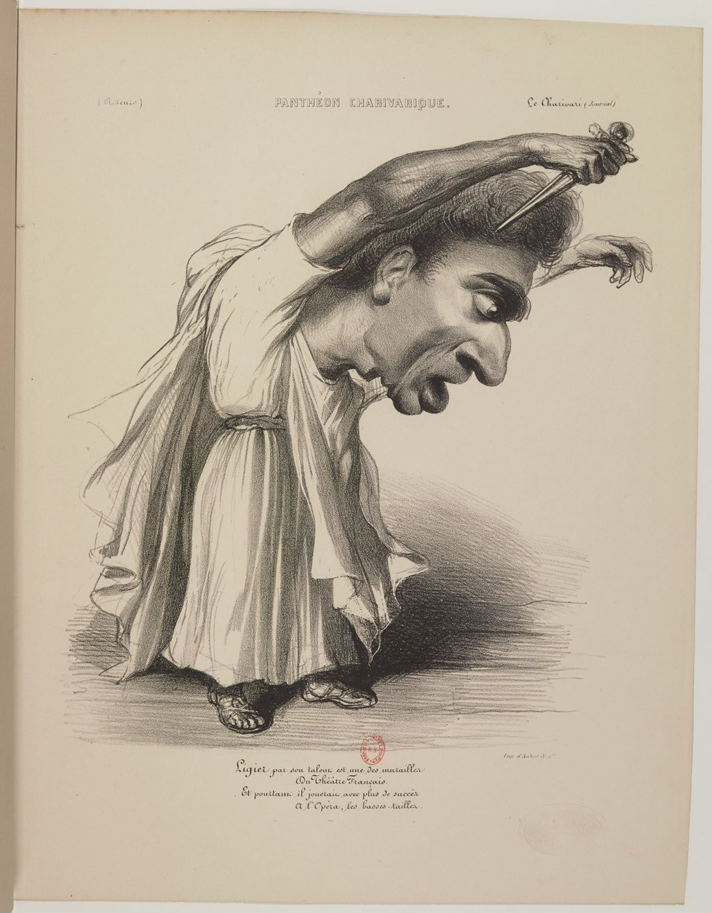 Pierre-Matthieu Ligier par Benjamin Roubaud - Panthéon charivarique