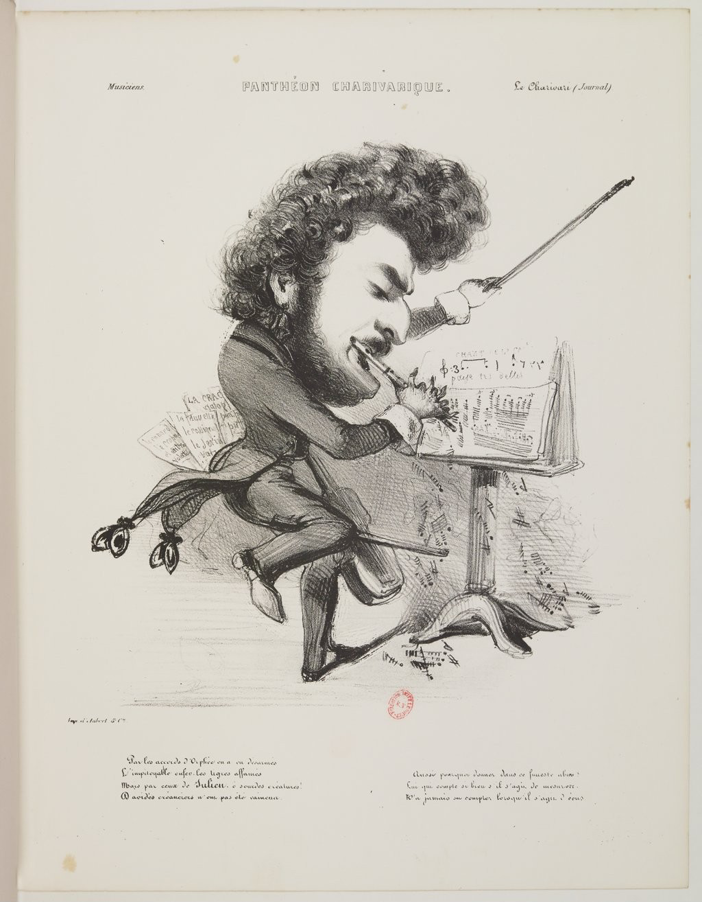 Louis-Antoine Jullien par Benjamin Roubaud - Panthéon charivarique