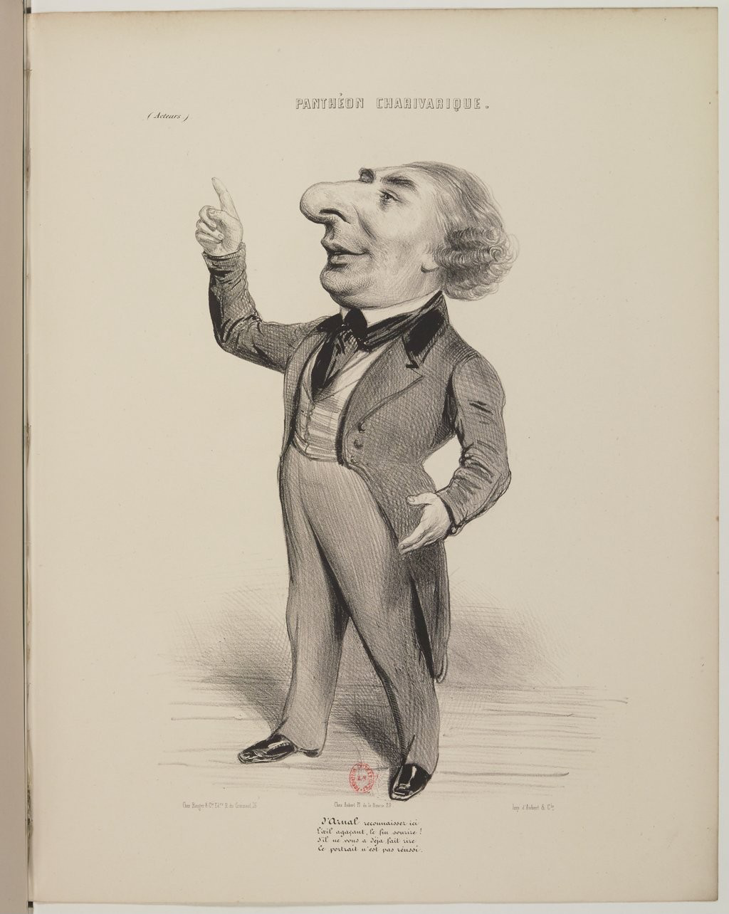 Etienne Arnal par Benjamin Roubaud - Panthéon charivarique